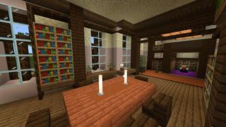 Screenshot of the Minecraft Bedrock Marketplace product Millionaire Mansion created by Mob Pie.