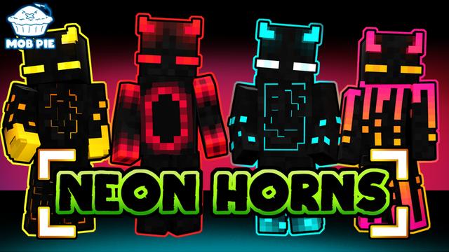 Thumbnail of the Minecraft Bedrock Marketplace product Neon Horns created by Mob Pie.