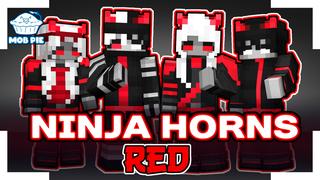 Thumbnail of the Minecraft Bedrock Marketplace product Ninja Horns: Red created by Mob Pie.