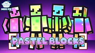 Thumbnail of the Minecraft Bedrock Marketplace product Pastel Blocks created by Mob Pie.