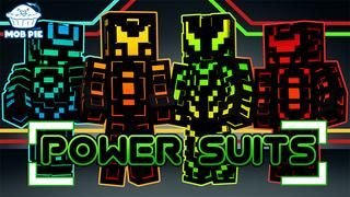 Thumbnail of the Minecraft Bedrock Marketplace product Power Suits created by Mob Pie.