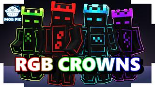 Thumbnail of the Minecraft Bedrock Marketplace product RGB Crowns created by Mob Pie.