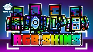 Thumbnail of the Minecraft Bedrock Marketplace product RGB Skins created by Mob Pie.