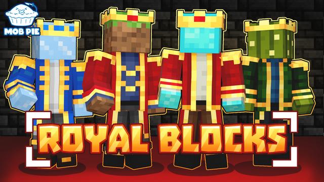 Thumbnail of the Minecraft Bedrock Marketplace product Royal Blocks created by Mob Pie.