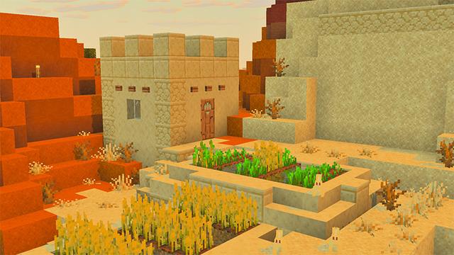 Screenshot of the Minecraft Bedrock Marketplace product Secret Doors Add-On created by Mob Pie.