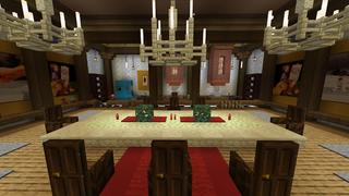 Screenshot of the Minecraft Bedrock Marketplace product Base souterraine secrète created by Mob Pie.