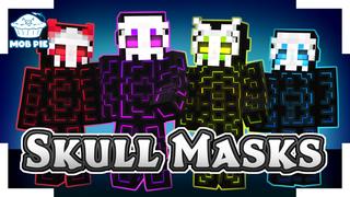 Thumbnail of the Minecraft Bedrock Marketplace product Skull Masks created by Mob Pie.