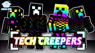 Thumbnail of the Minecraft Bedrock Marketplace product Tech Creepers created by Mob Pie.