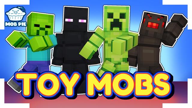 Thumbnail of the Minecraft Bedrock Marketplace product Toy Mobs created by Mob Pie.