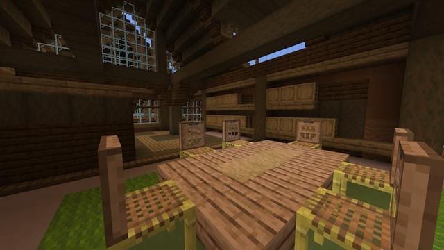 Screenshot of the Minecraft Bedrock Marketplace product Tropical Camping Resort created by Mob Pie.