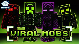 Thumbnail of the Minecraft Bedrock Marketplace product Viral Mobs created by Mob Pie.
