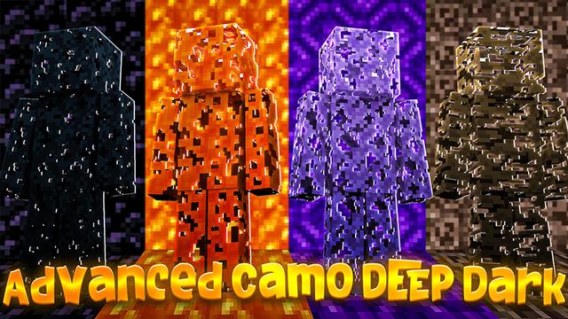 Thumbnail of the Minecraft Bedrock Marketplace product Advanced Camo Deep Dark created by MobBlocks.