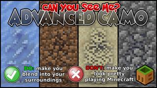 Thumbnail of the Minecraft Bedrock Marketplace product Advanced Camo created by MobBlocks.