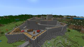 Screenshot of the Minecraft Bedrock Marketplace product Advanced Lucky Block created by MobBlocks.