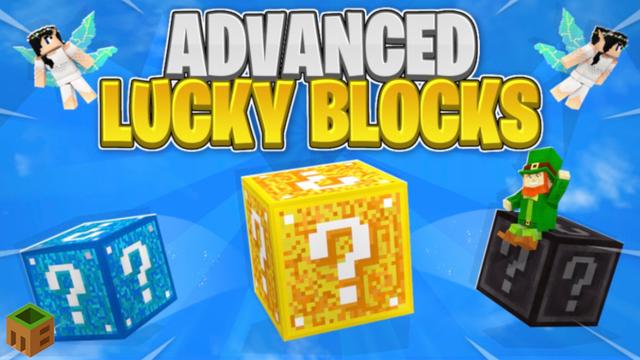 Thumbnail of the Minecraft Bedrock Marketplace product Advanced Lucky Block created by MobBlocks.