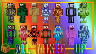 Thumbnail of the Minecraft Bedrock Marketplace product All Mixed Up created by MobBlocks.