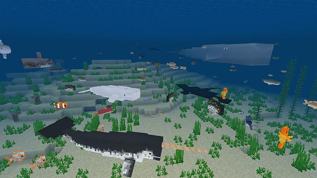 Screenshot of the Minecraft Bedrock Marketplace product ANIMALS PLUS created by MobBlocks.