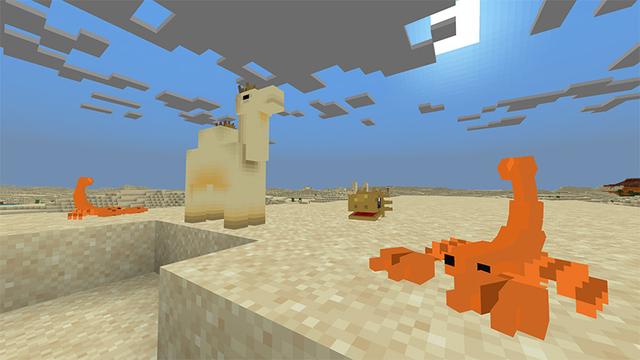 Screenshot of the Minecraft Bedrock Marketplace product ANIMALS PLUS created by MobBlocks.