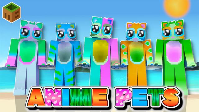 Thumbnail of the Minecraft Bedrock Marketplace product Anime Pets created by MobBlocks.