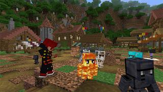 Screenshot of the Minecraft Bedrock Marketplace product Baby Golems created by MobBlocks.