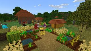 Screenshot of the Minecraft Bedrock Marketplace product Baby Golems created by MobBlocks.