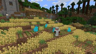 Screenshot of the Minecraft Bedrock Marketplace product Baby Golems created by MobBlocks.