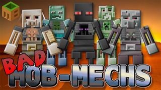 Thumbnail of the Minecraft Bedrock Marketplace product Bad Mob Mechs created by MobBlocks.