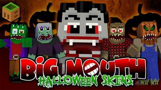 Thumbnail of the Minecraft Bedrock Marketplace product Big Mouth Halloween Skins created by MobBlocks.