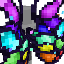 Thumbnail of the Minecraft Bedrock Marketplace product Bright Fairy Wings created by MobBlocks.
