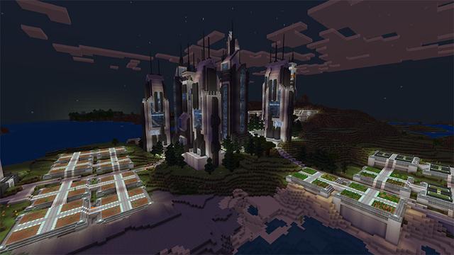 Screenshot of the Minecraft Bedrock Marketplace product Bug Attack created by MobBlocks.