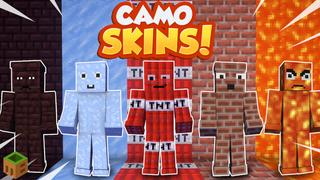 Thumbnail of the Minecraft Bedrock Marketplace product Camo Skins! created by MobBlocks.