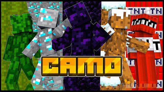Thumbnail of the Minecraft Bedrock Marketplace product Camo created by MobBlocks.