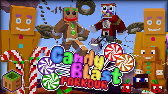 Thumbnail of the Minecraft Bedrock Marketplace product Candy Blast Parkour created by MobBlocks.