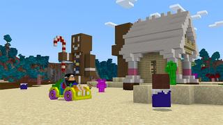 Screenshot of the Minecraft Bedrock Marketplace product Candy created by MobBlocks.