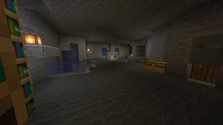 Screenshot of the Minecraft Bedrock Marketplace product Cave Survival Spawn created by MobBlocks.