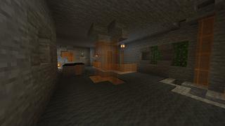Screenshot of the Minecraft Bedrock Marketplace product Cave Survival Spawn created by MobBlocks.