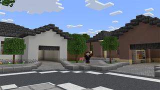 Screenshot of the Minecraft Bedrock Marketplace product City Spawn created by MobBlocks.