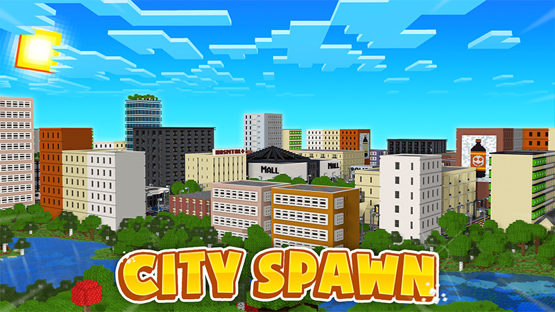 City Spawn by MobBlocks | CHUNK - Minecraft Bedrock Marketplace Explorer