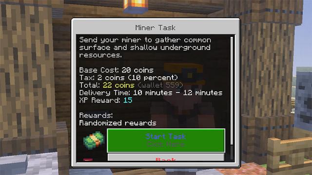 Screenshot of the Minecraft Bedrock Marketplace product Civilization Add-On created by MobBlocks.