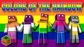 Thumbnail of the Minecraft Bedrock Marketplace product Colors of The Rainbow created by MobBlocks.