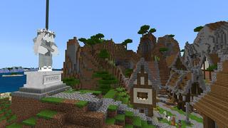 Screenshot of the Minecraft Bedrock Marketplace product Creators Blessing created by MobBlocks.