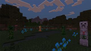 Screenshot of the Minecraft Bedrock Marketplace product Creeper Legends created by MobBlocks.