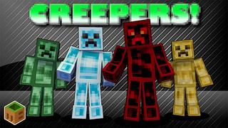 Thumbnail of the Minecraft Bedrock Marketplace product Creepers! created by MobBlocks.