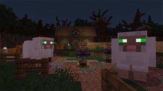 Screenshot of the Minecraft Bedrock Marketplace product Cursed Mobs created by MobBlocks.