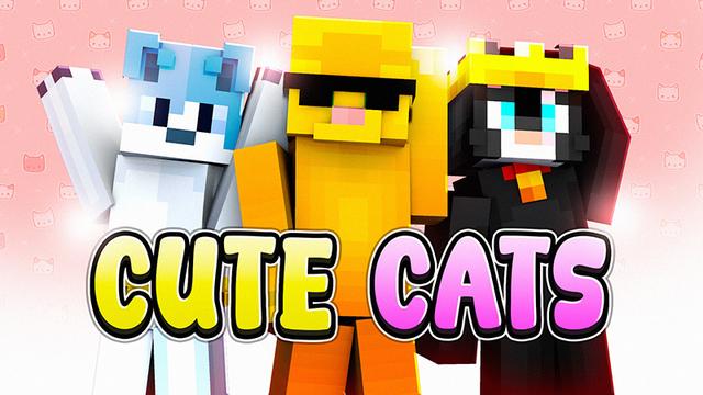 Thumbnail of the Minecraft Bedrock Marketplace product Cute Cats created by MobBlocks.