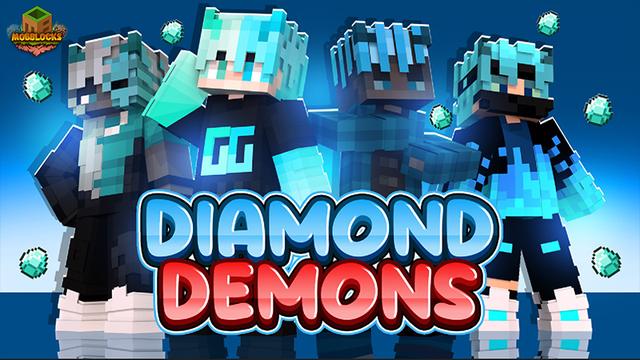 Thumbnail of the Minecraft Bedrock Marketplace product Diamond Demons created by MobBlocks.
