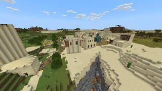 Screenshot of the Minecraft Bedrock Marketplace product Ender Expansion created by MobBlocks.