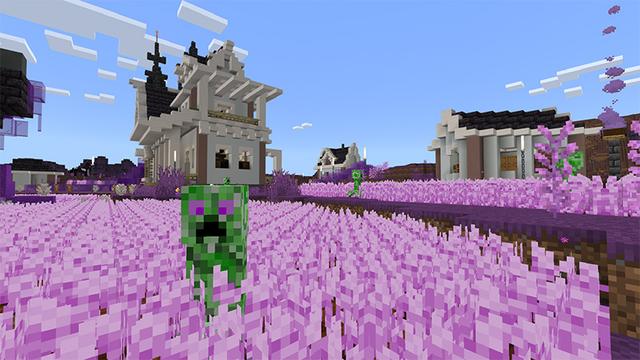 Screenshot of the Minecraft Bedrock Marketplace product Ender Poison Challenge created by MobBlocks.