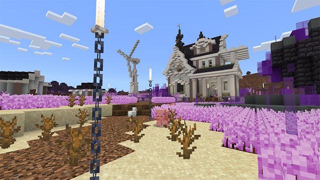 Screenshot of the Minecraft Bedrock Marketplace product Ender Poison Challenge created by MobBlocks.