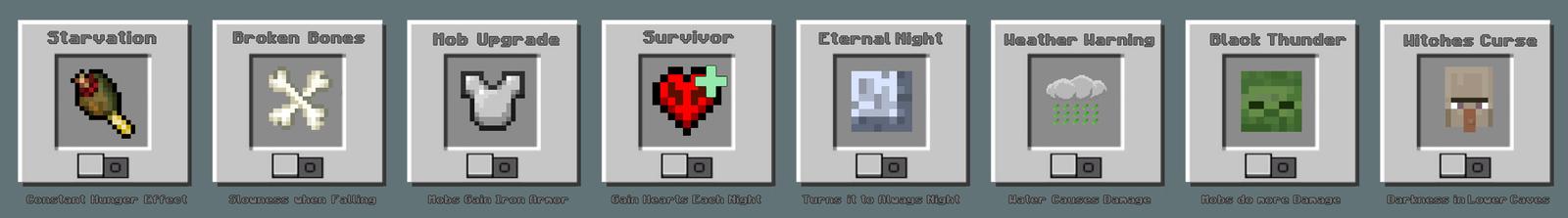 Panorama of the Minecraft Bedrock Marketplace product Extreme Hardcore created by MobBlocks.